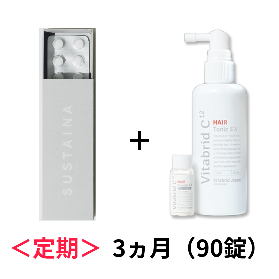 【定期】デュタステリド＋ミノキシジル、薬用育毛剤（3ヵ月分）